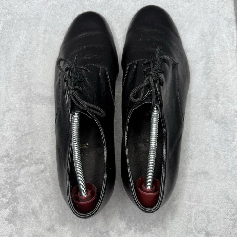 Supadance Men's Ballroom Dance Shoes UK 10.5 US 11.5 Black Leather Suede England